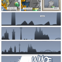 FLOCKZILLA - Comic-Collab #18 - Schwarze Tage