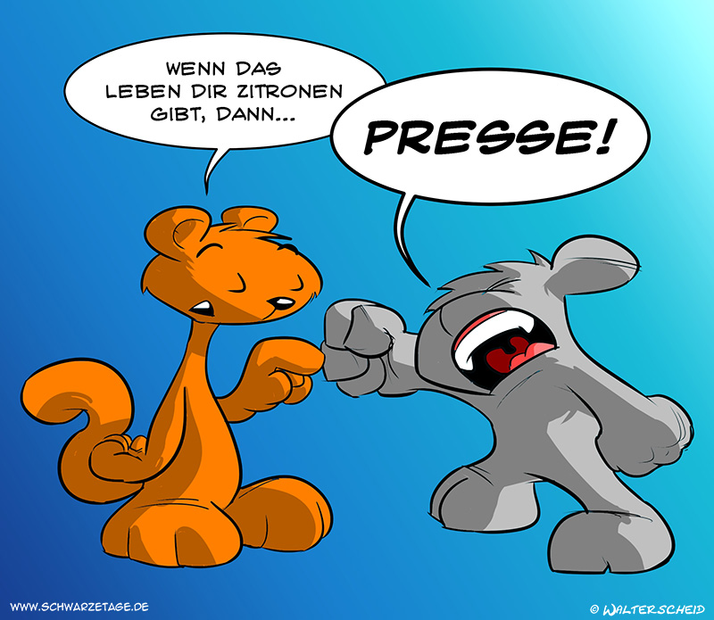 Cartoon: Muhtigers Weisheiten 1