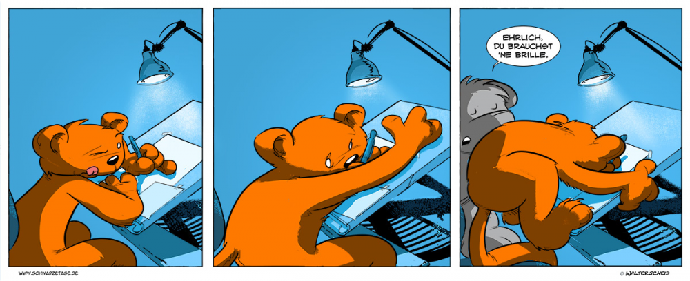 Comic: Tiger of Myopia I - SCHWARZE TAGE 1