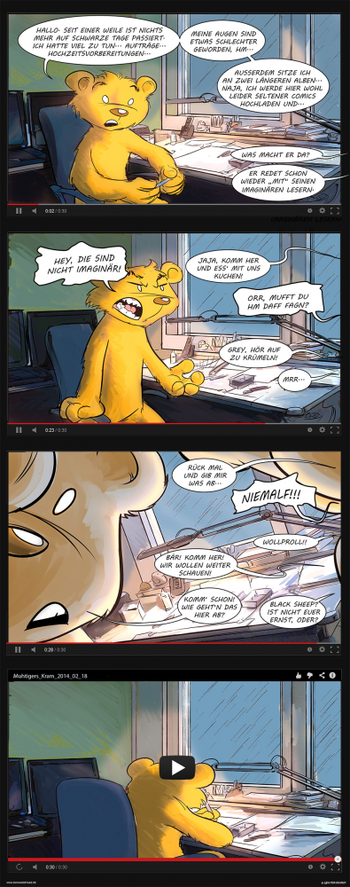 Comic: Am Ende vom Tag - SCHWARZE TAGE 1