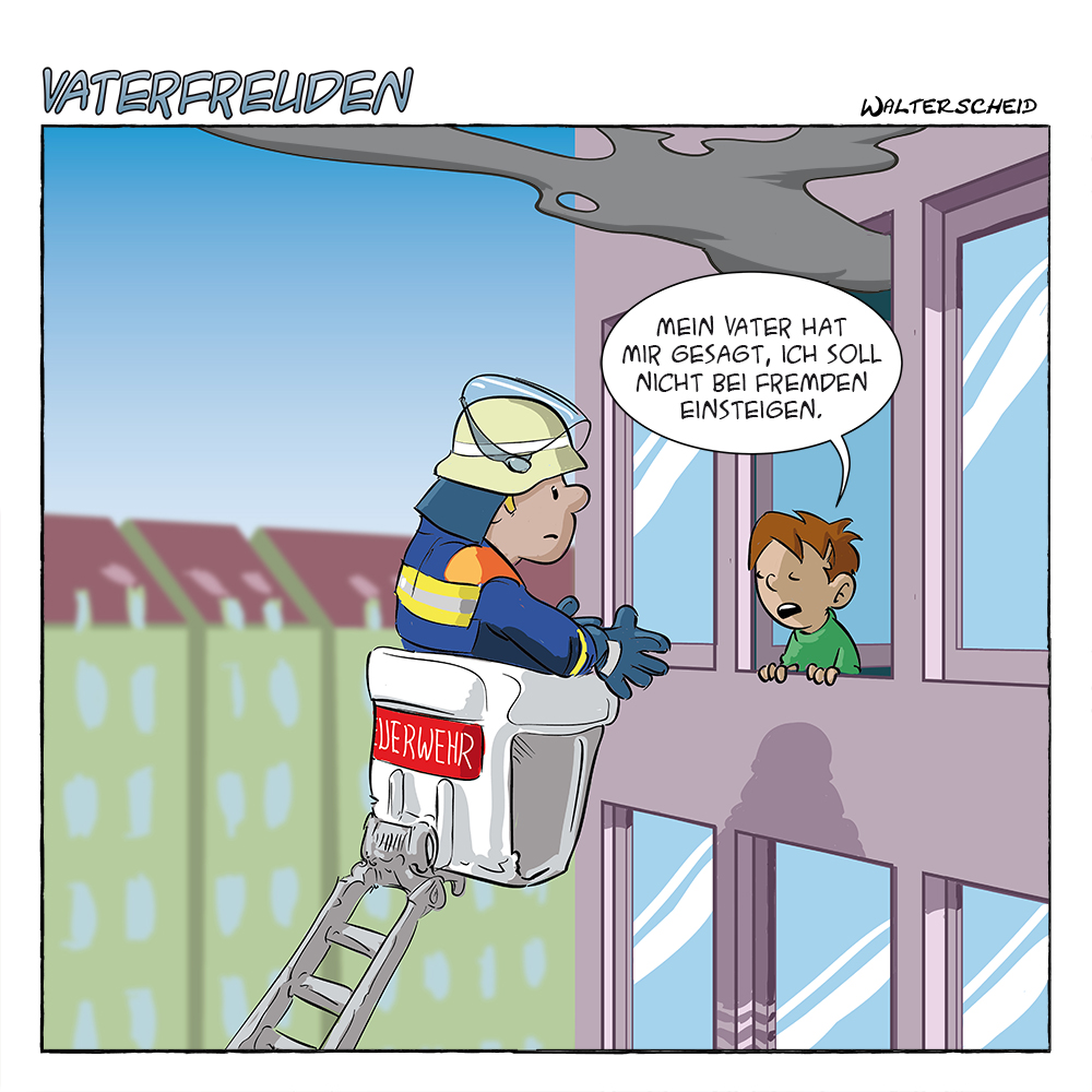 Cartoon: Vaterfreuden #59 1