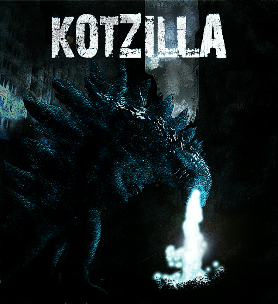 Cartoon: KOTZILLA 1