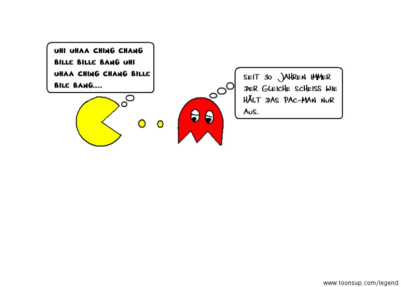 Cartoon: Pac-man 1