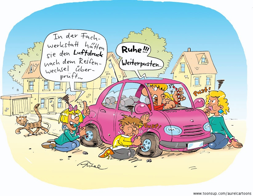 Cartoon: Reifen 1
