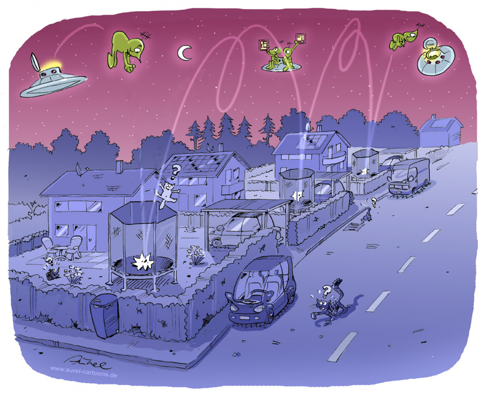 Cartoon: Auswärtsspiel 1