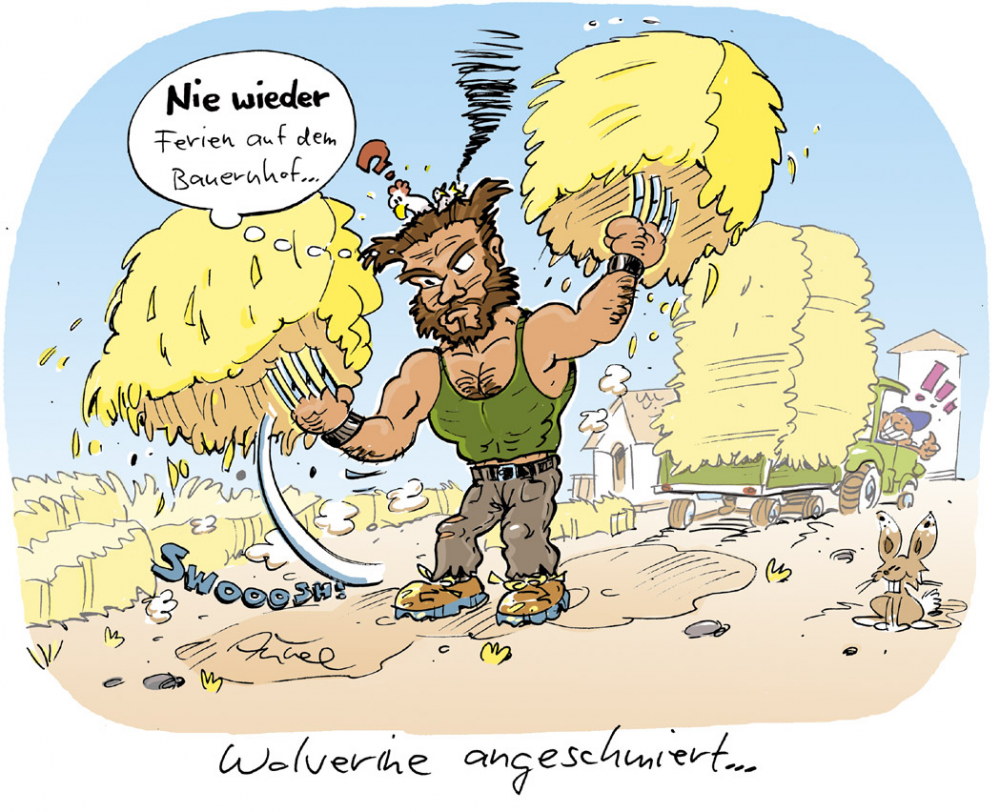 Cartoon: Urlaubs-Nachtrag 1