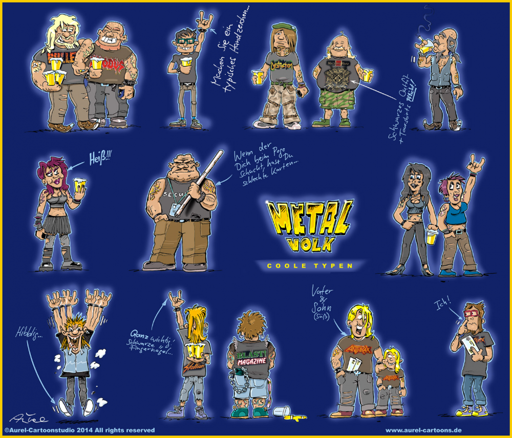 Illustration: Studie Heavy Metal-Fans 1