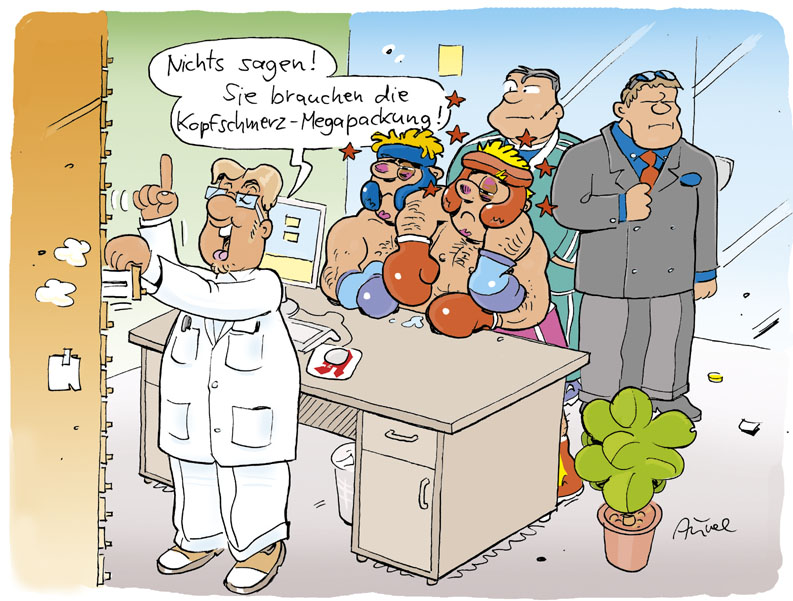 Cartoon: Diagnosespezialist 1