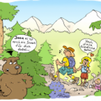 Obacht beim Alpenspaziergang!