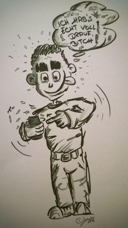 Cartoon: Freundeskreis 3