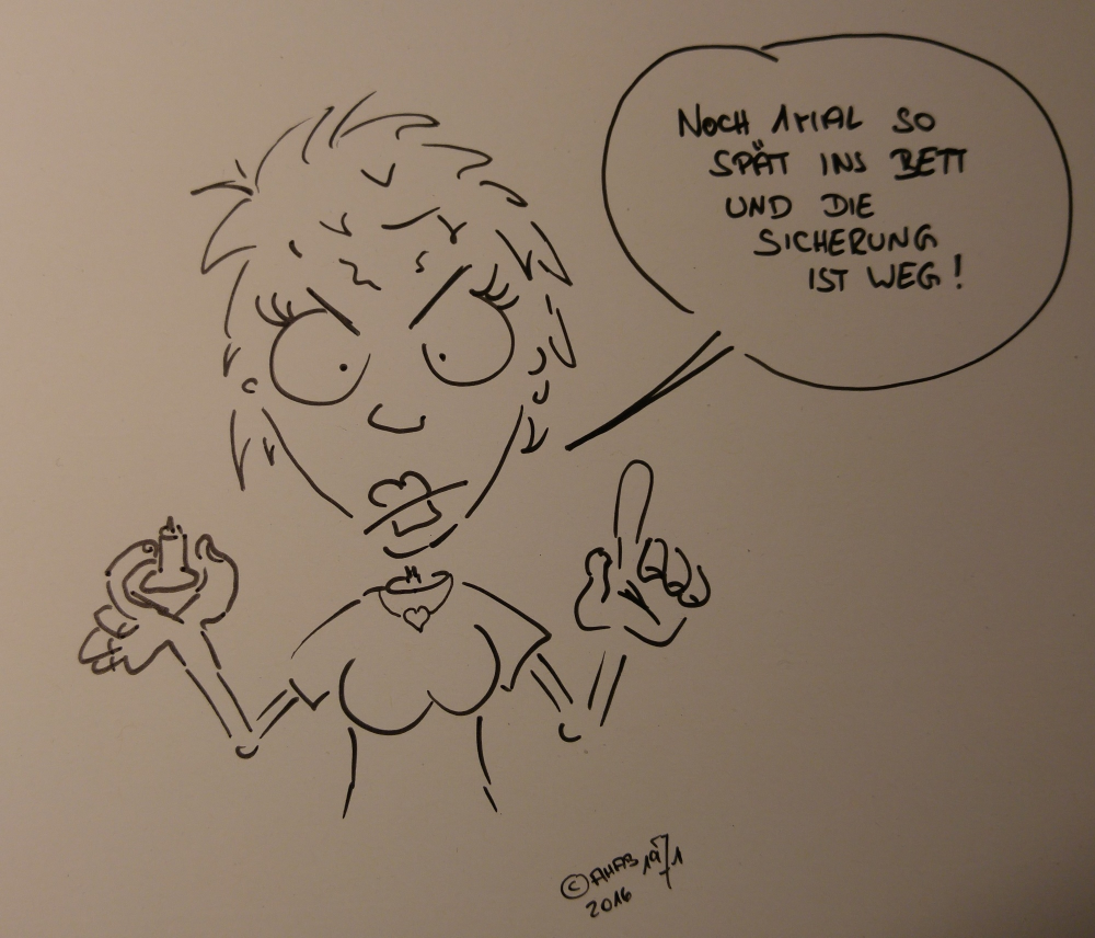 Cartoon: Ehefrau 1