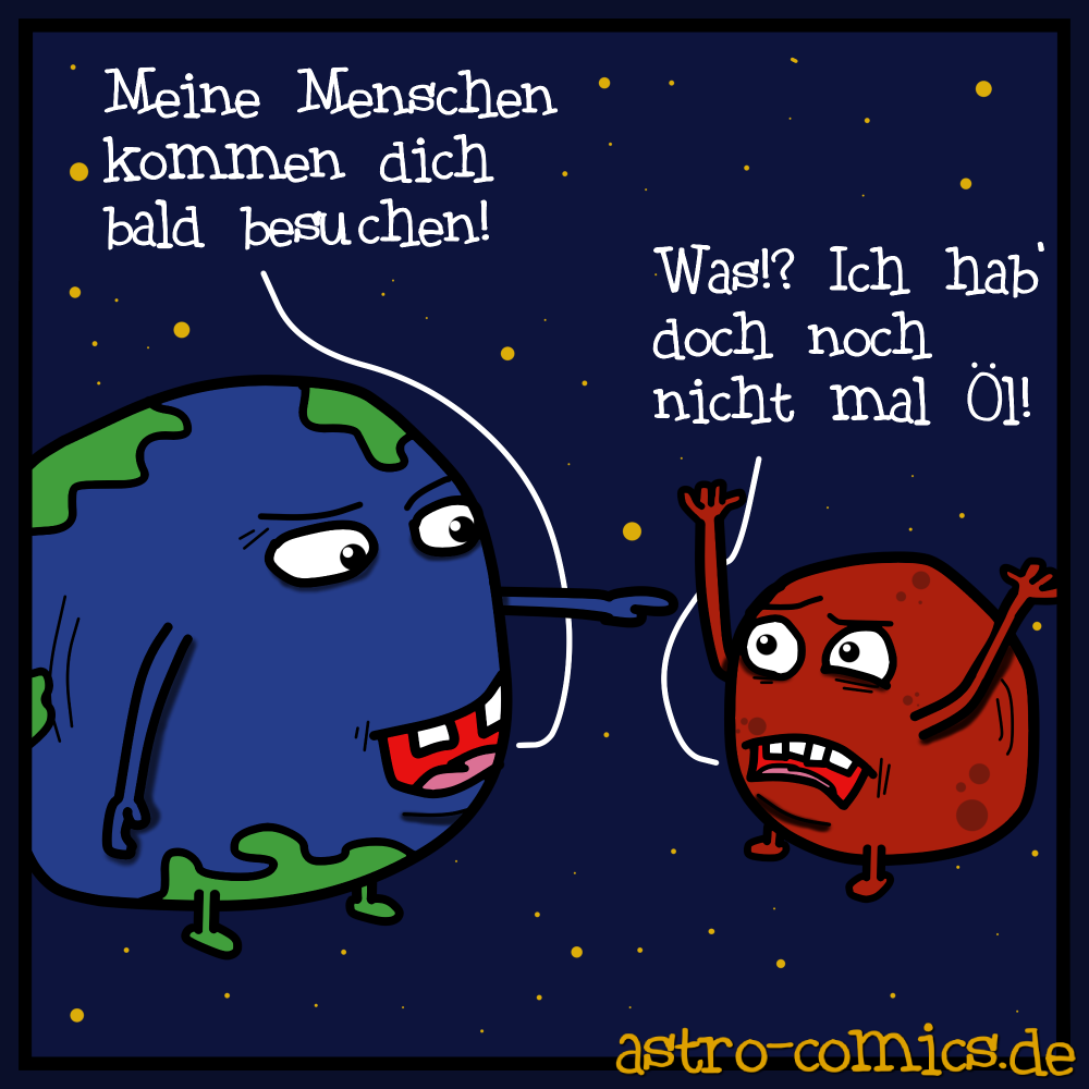 Cartoon: Es geht nicht immer um Öl! 1