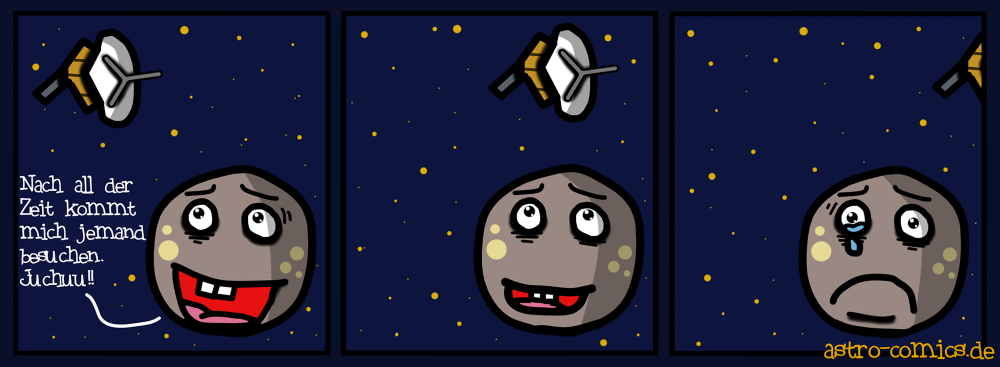 Comic: Einsam im All 1