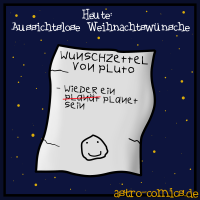 Wunschzettel von Pluto