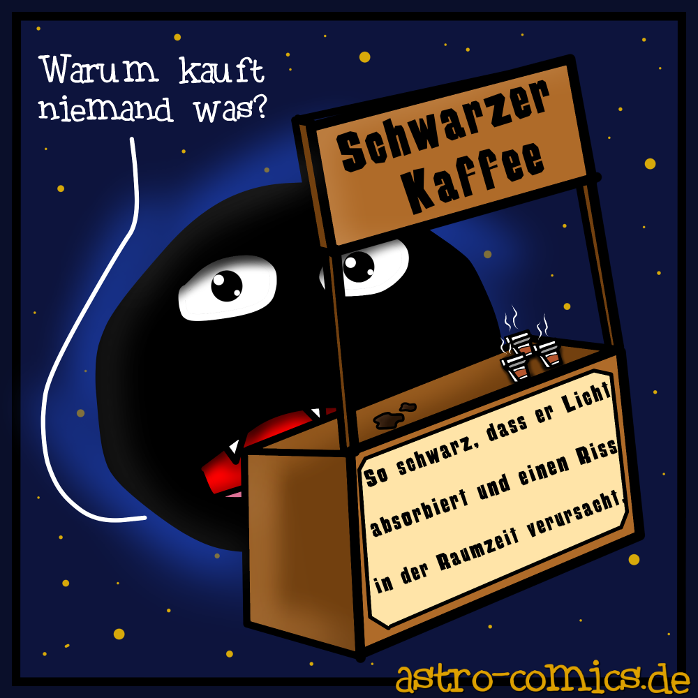Cartoon: Schwarzer Kaffee 1