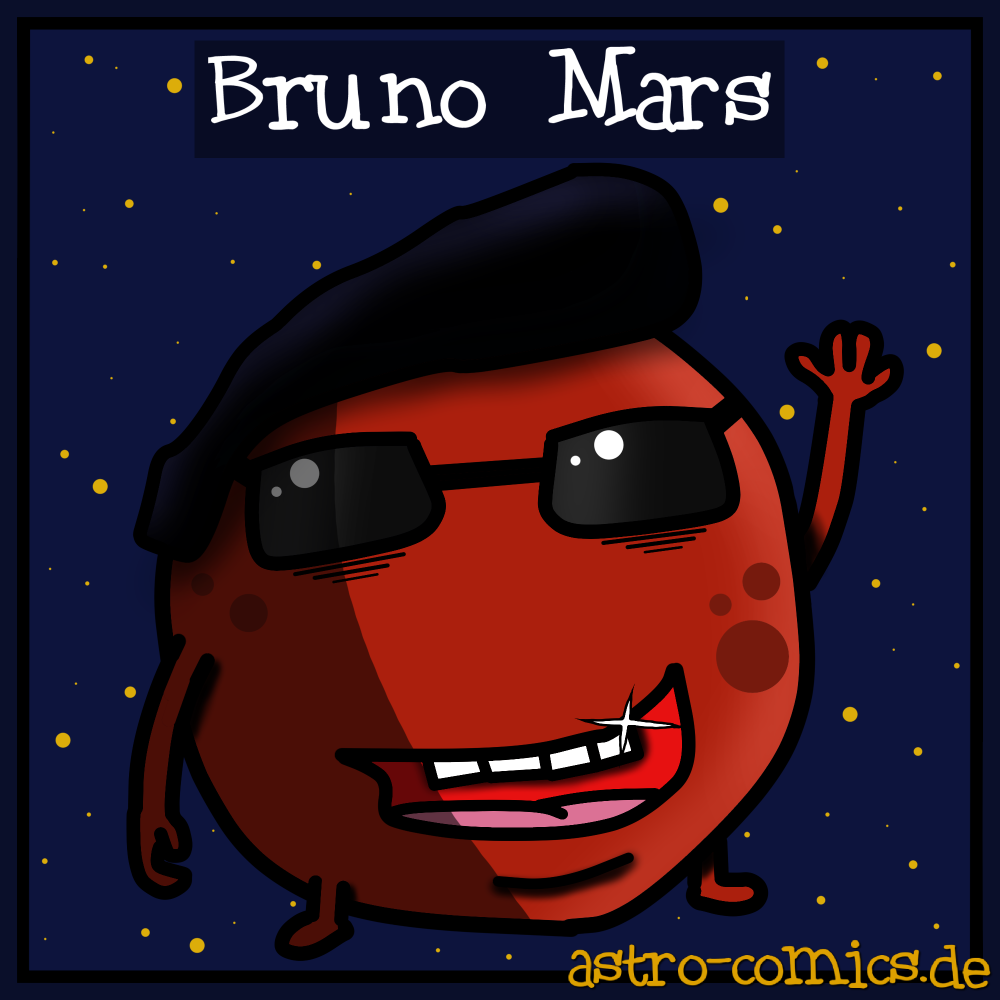 Cartoon: Bruno Mars 1