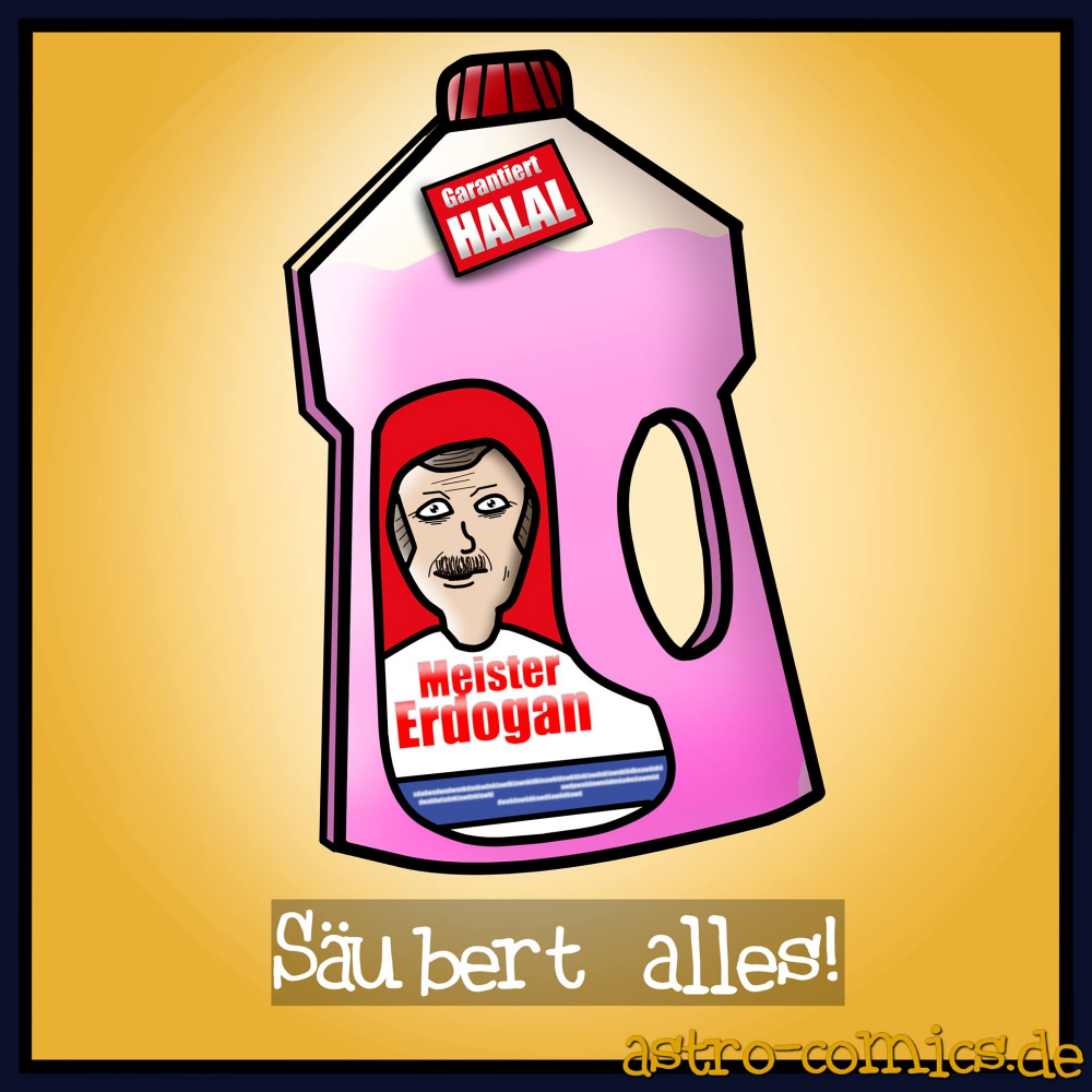 Cartoon: Meister Erdogan 1
