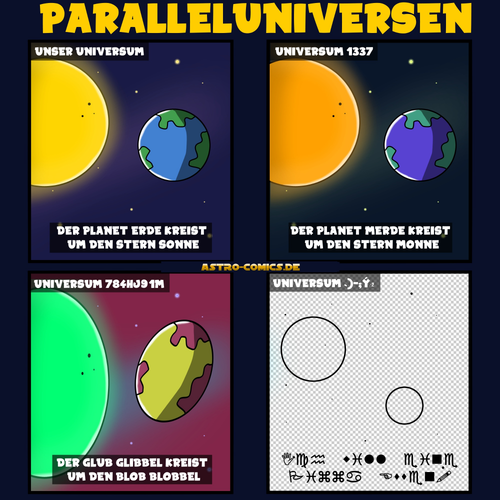 Comic: Paralleluniversen 1