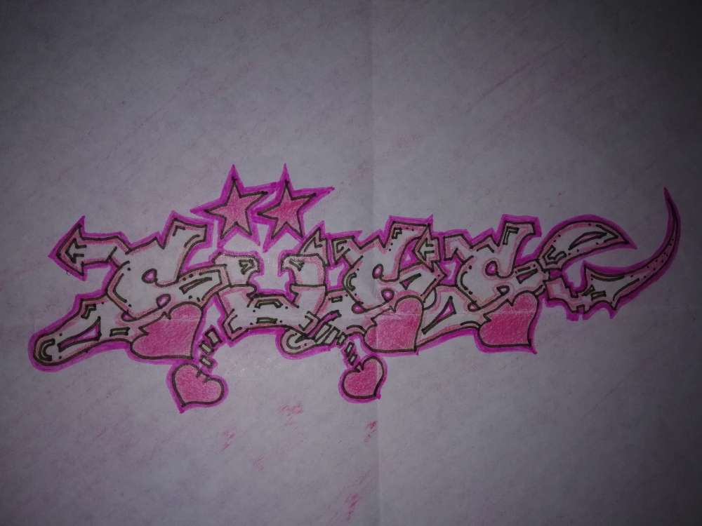 Concept Art / Character Design: Graffiti: süsse 1