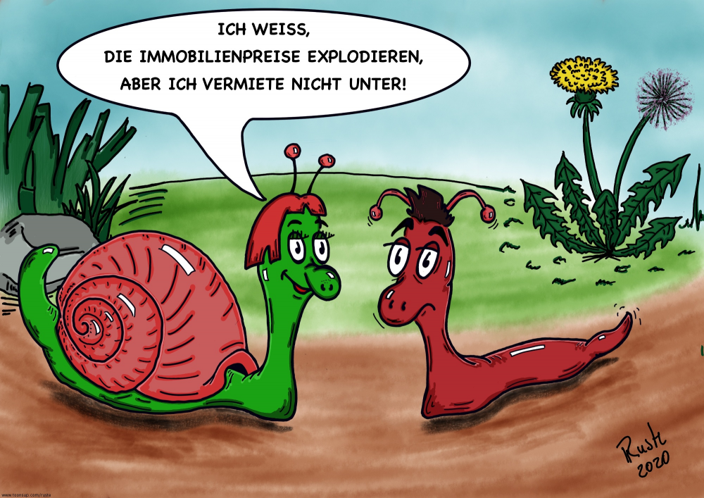 Cartoon: Untermieter 1