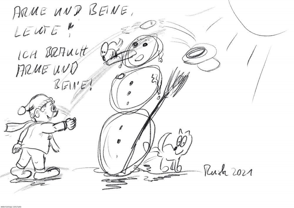 Cartoon: Die Leiden des Herrn S 1