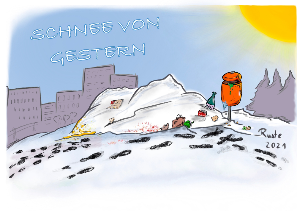 Illustration: Schnee von gestern 1