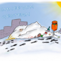 Schnee von gestern