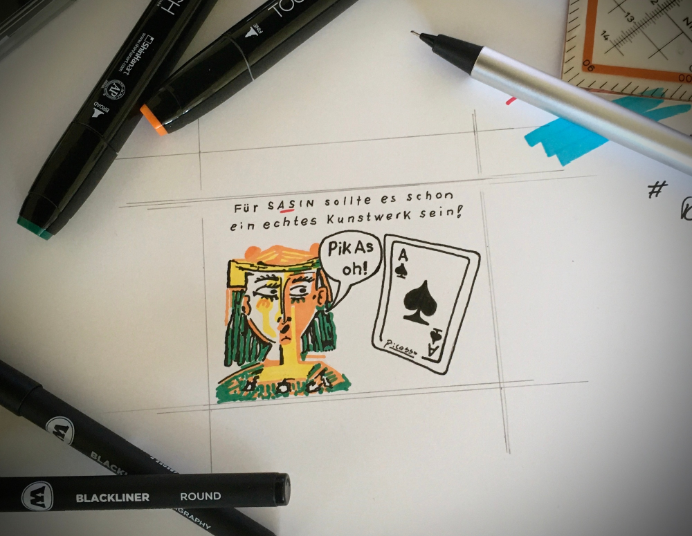 Illustration: KaKAO Karte #4 für SASIN 1
