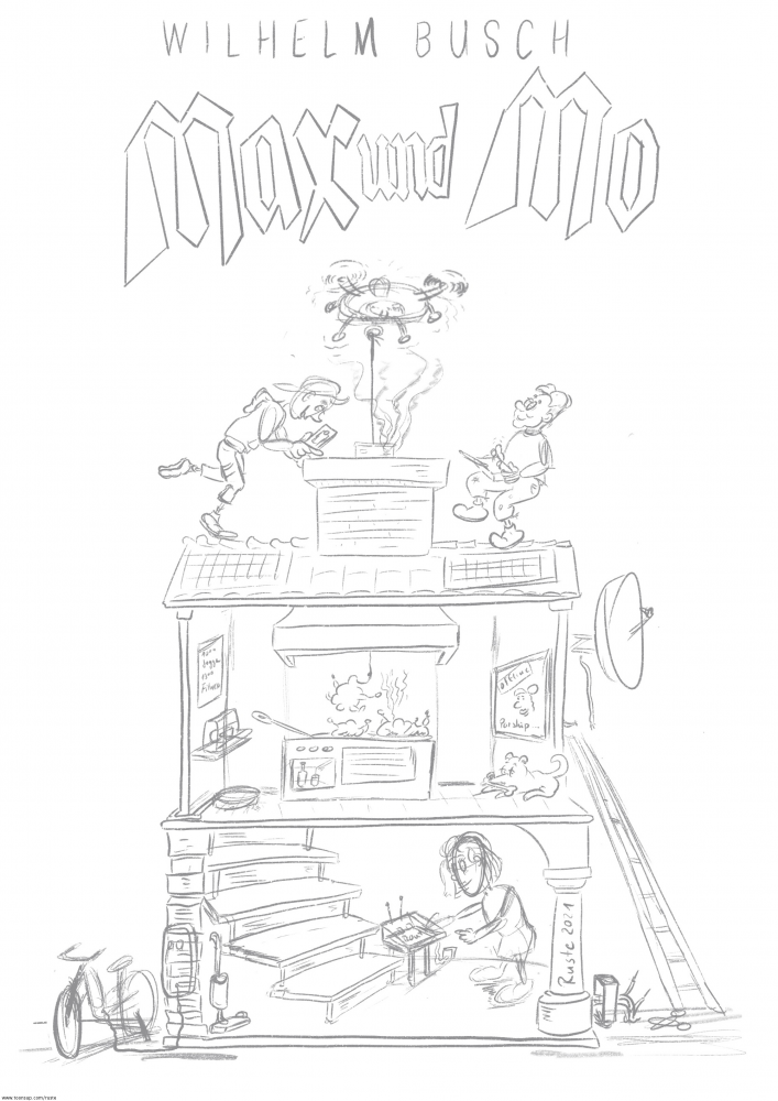 Illustration: Max und Mo 1
