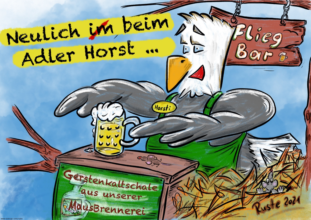 Cartoon: Horst Adler 1