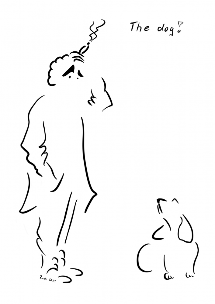 Caricature: Columbo 3