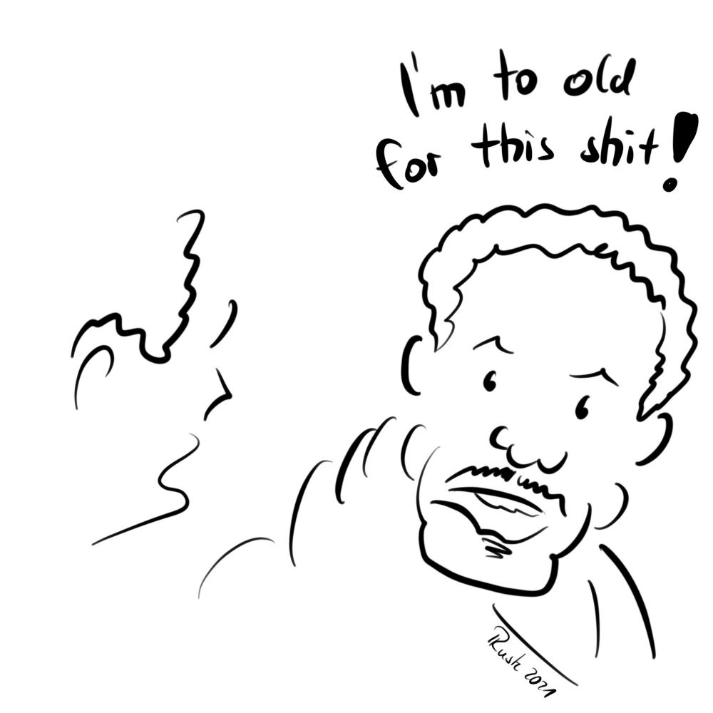 Caricature: Lethal Weapon 1