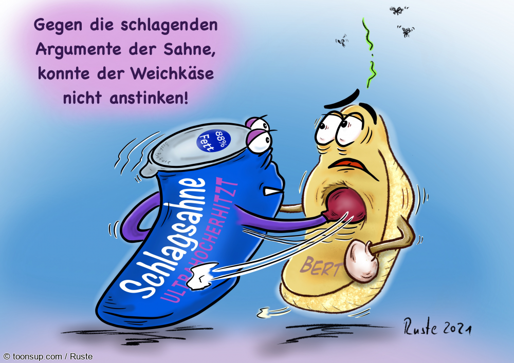 Cartoon: Küchenschlacht 1
