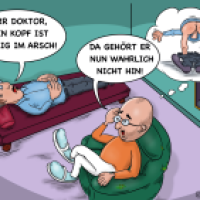 Völlig im Arsch