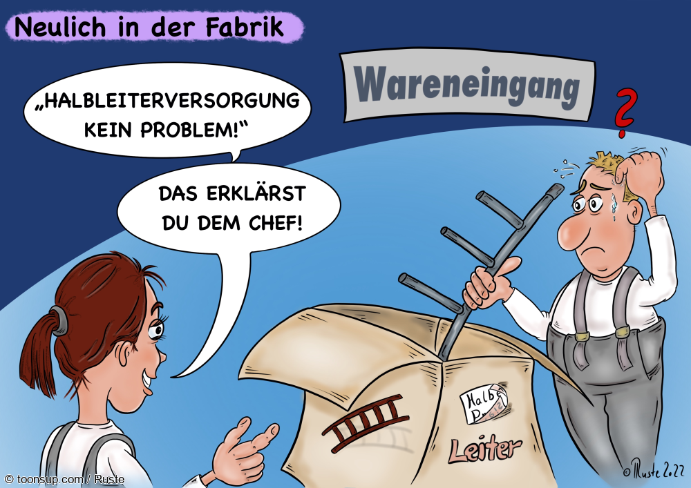 Cartoon: Halbleiter 1