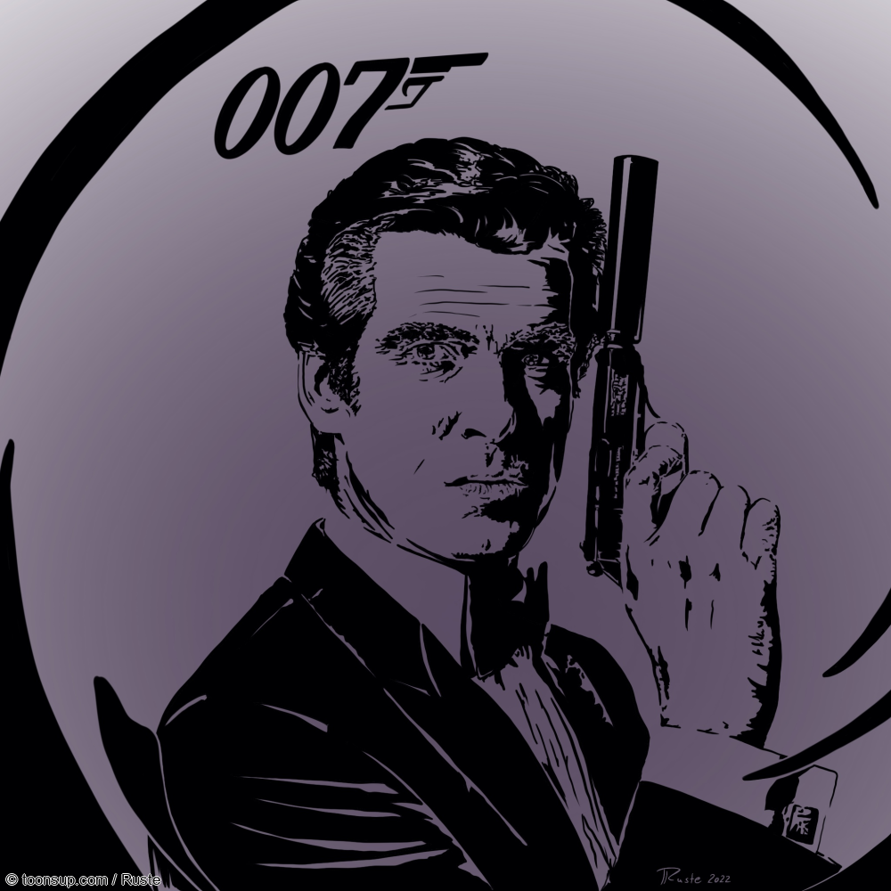 Illustration: James Bond - Pierce Brosnan 2