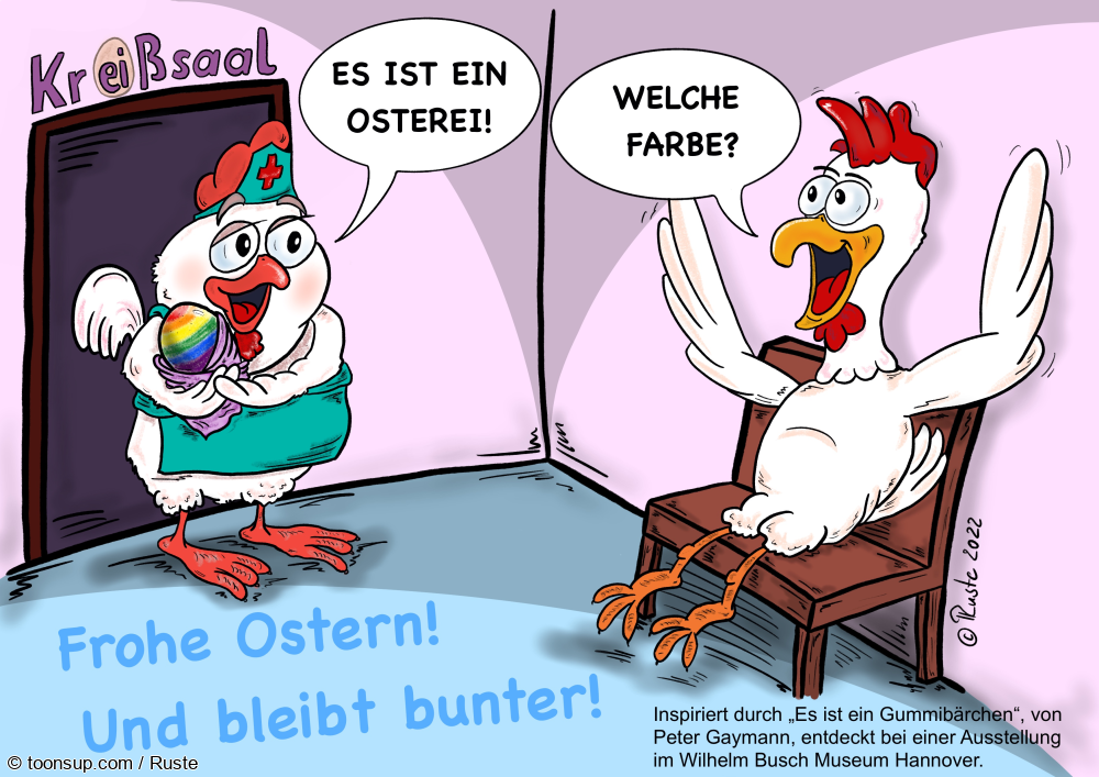 Cartoon: Bunte Ostern 1