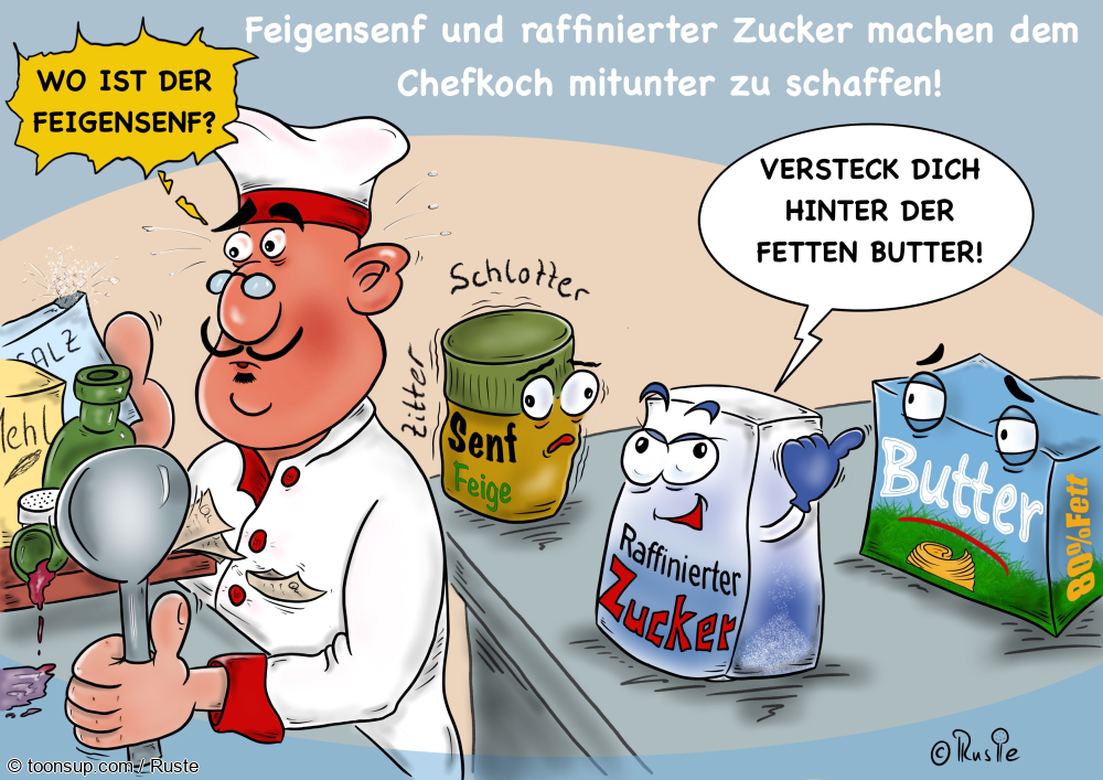 Cartoon: Küchengeheimnis 1