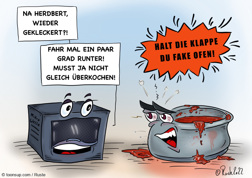 Cartoon: Kleckerkram 1