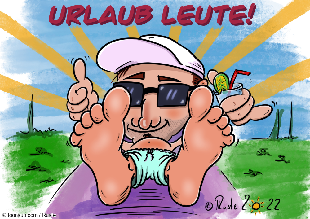 Cartoon: Urlaub 1