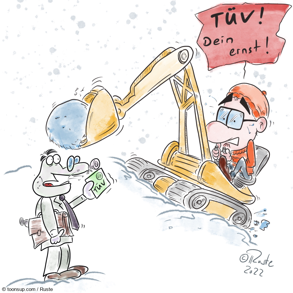 Cartoon: ToonsUp Schneeballschlacht 2022 - Toonsup