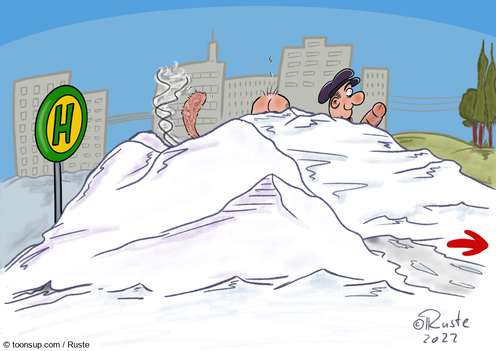 Cartoon: Winterwunderland 1