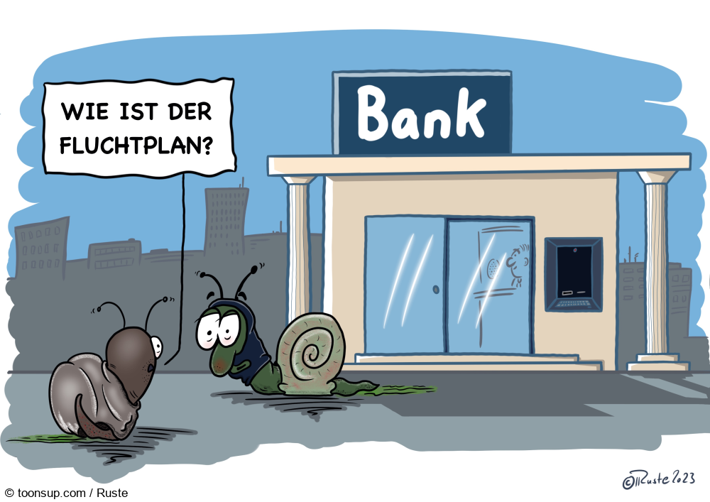 Cartoon: Getaway 1