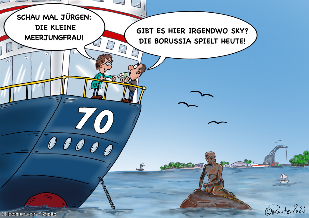 Cartoon: Vadderns Geburtstag 1