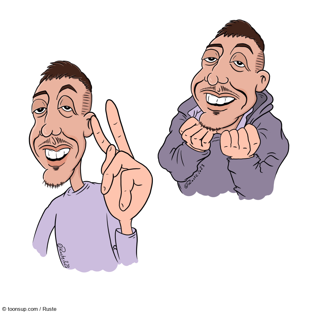 Cartoon: Cover Artwork - Studien 1