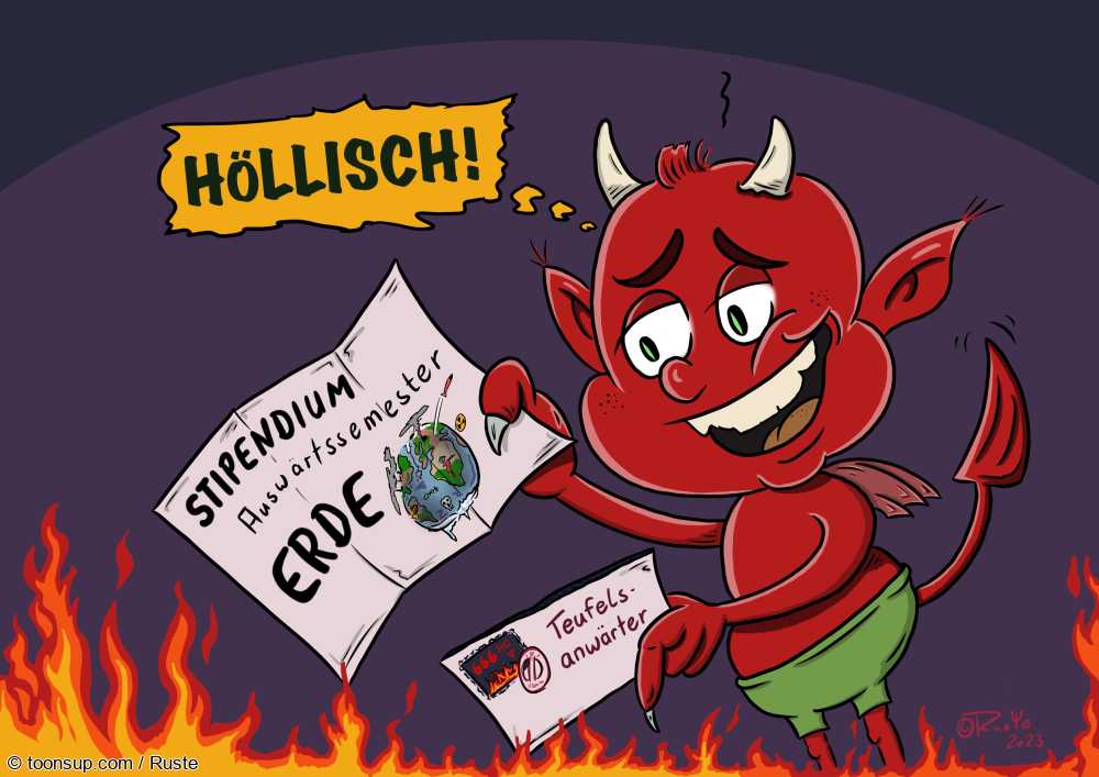Cartoon: Hölle 4.0 1