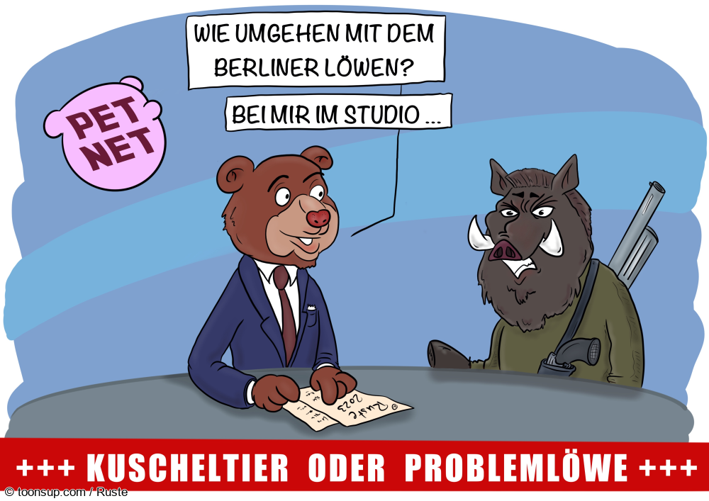Cartoon: Problemebär war gestern 1