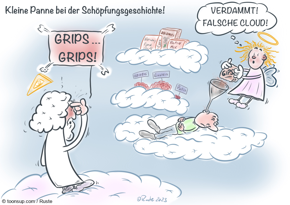 Cartoon: Merkt schon keiner! 1