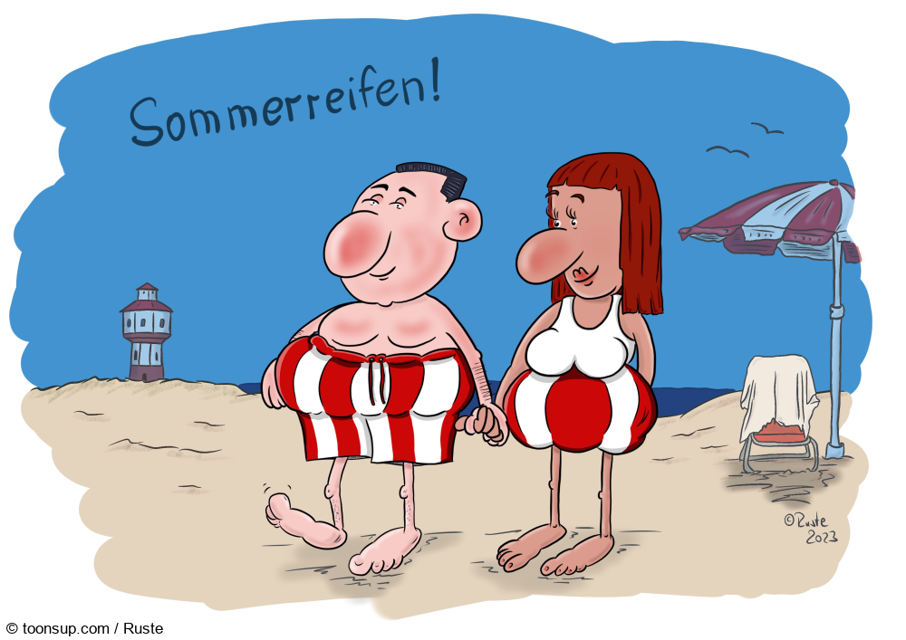 Cartoon: Im Reifen Alter 1