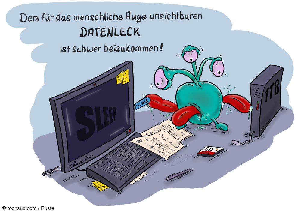 Cartoon: Bitte ein Bit 1
